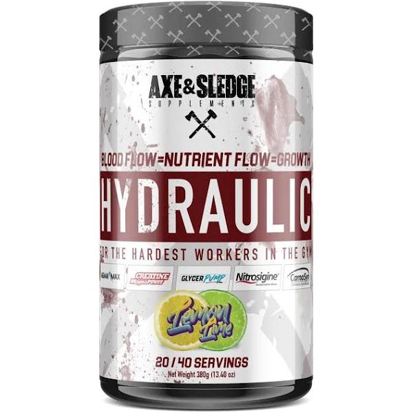 Axe & Sledge Hydraulic - 40 Scoops - Lemon Lime