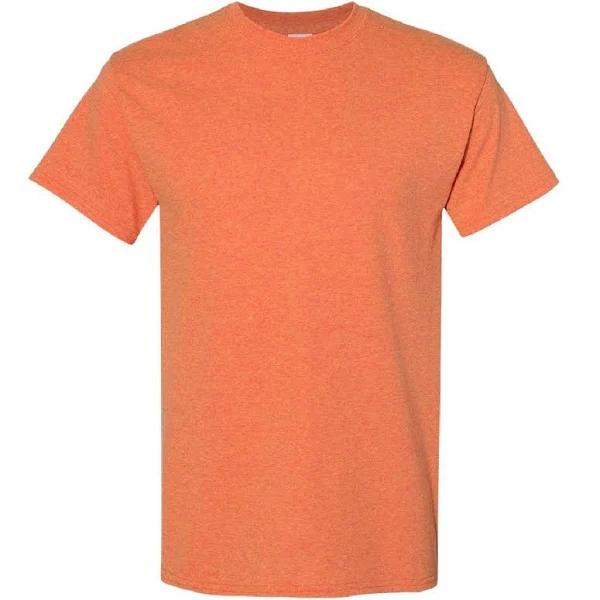 Gildan Mens Heavy Cotton Short Sleeve T-Shirt (Pack of 5) Sunset 2XL