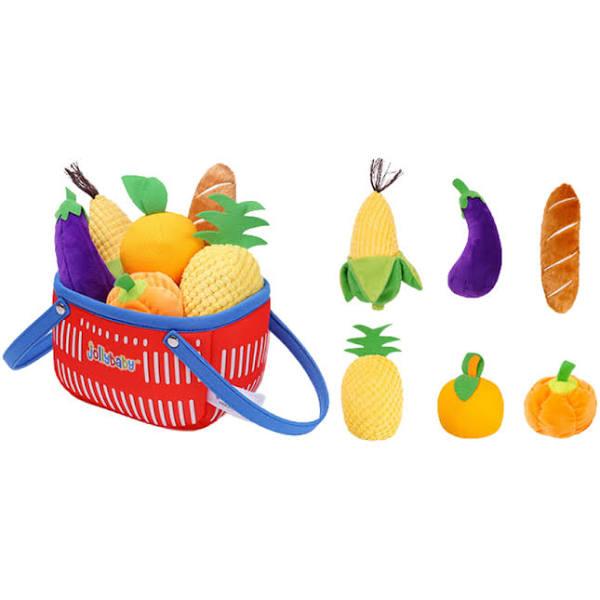 Jollybaby Educational Insights Plush Vegetable Garden 6 Pcs Set