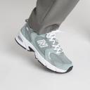 New Balance Unisex 530 Juniper/Shadow Grey/Silver Metallic - Size 7.5