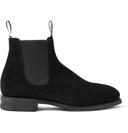 R.M.Williams - Men - Comfort Craftsman Suede Chelsea Boots Black