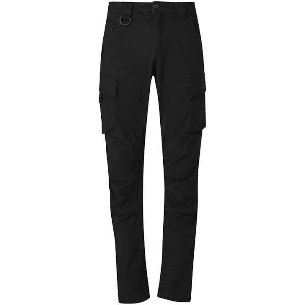 Syzmik Mens Streetworx Curved Cargo Pant (ZP360) 87 / Black