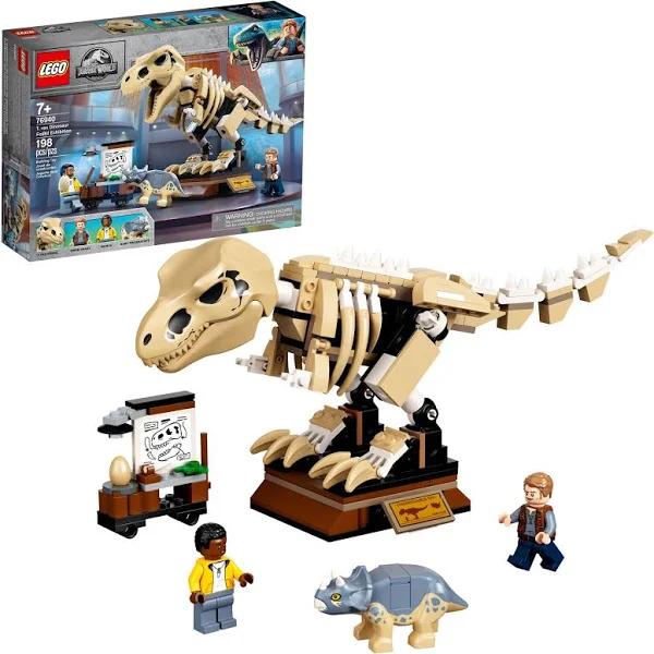 LEGO Jurassic World T. Rex Dinosaur Fossil Exhibition 76940 Building