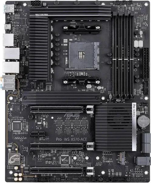 Asus Pro WS X570-ACE AMD AM4 ATX Workstation Motherboard