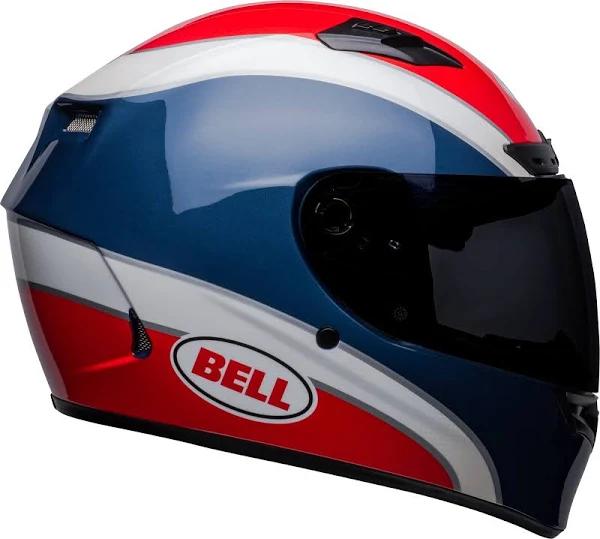 Bell Qualifier DLX MIPS Classic Gloss Navy/Red Helmet-X-Large