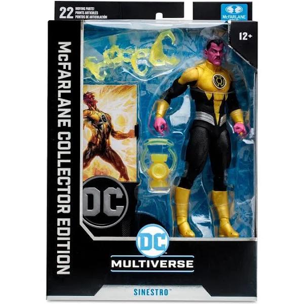 McFarlane Collector Edition #6 - DC Multiverse - Sinestro (Sinestro Corps Wars) 7in Figure