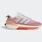 Adidas Men's Avery Sneakers in Grey/White/Solar Red, Size UK 6