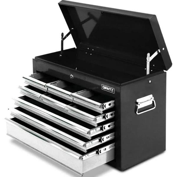 Giantz 9 Drawer Mechanic Tool Box Storage - Black & Grey