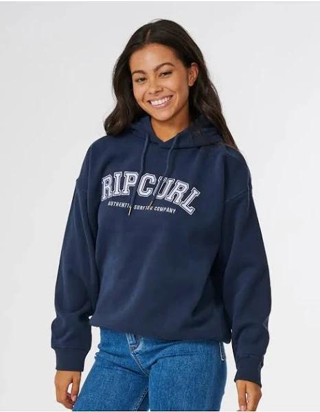 Rip Curl Surf Club Varsity Hoodie. Navy Size XS