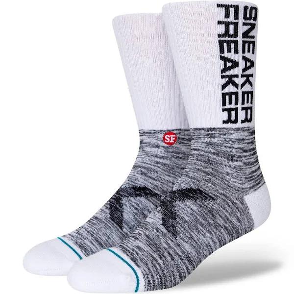 Stance Sneaker Freaker Crew Socks - White