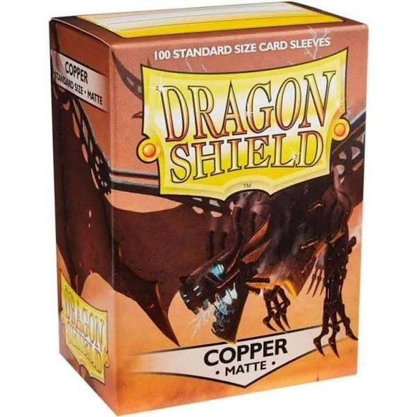 Dragon Shield Matte- Copper - 100 Sleeves