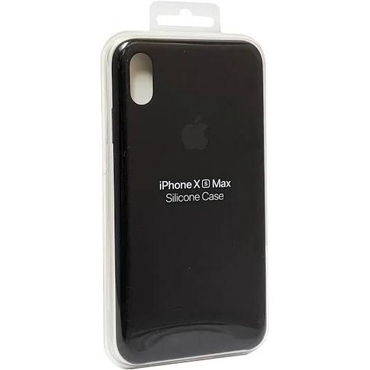 Apple - iPhone XS Max Silicone Case - Black