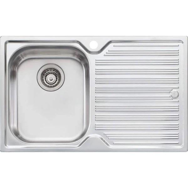 Oliveri Diaz Single Bowl Sink With Drainer