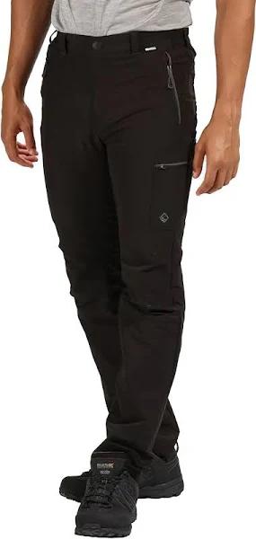 Mens Regatta Black Highton Trousers