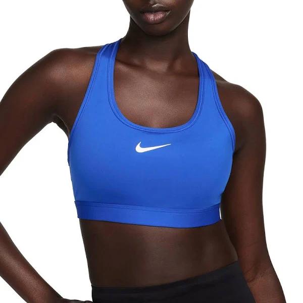 Nike Women's Swoosh Medium Support Padded Sports Bra, Game Royal