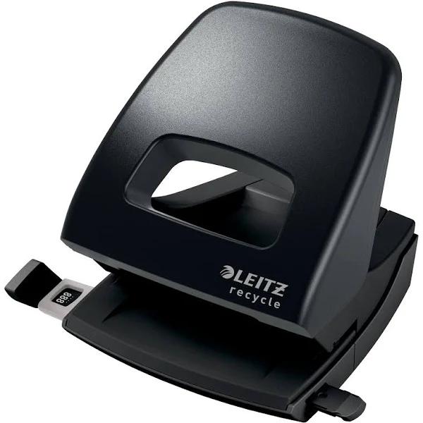 Leitz 50030095 Recycle Punch 2 Hole 30 Sheet Black