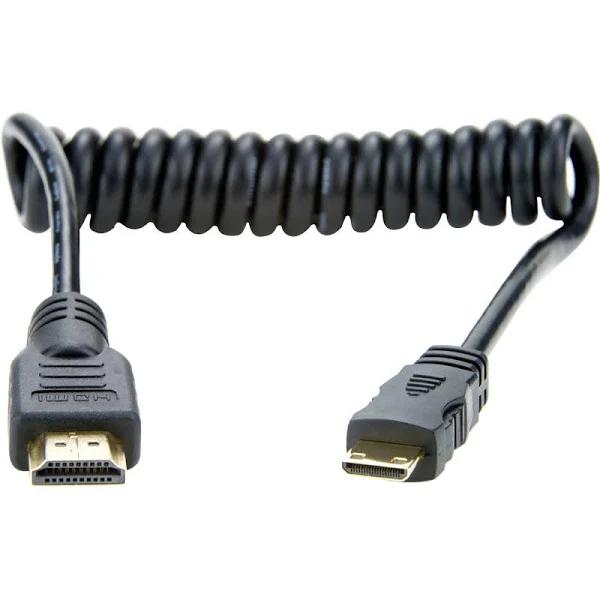 Atomos Mini HDMI to Full HDMI Coiled Cable (45 cm)