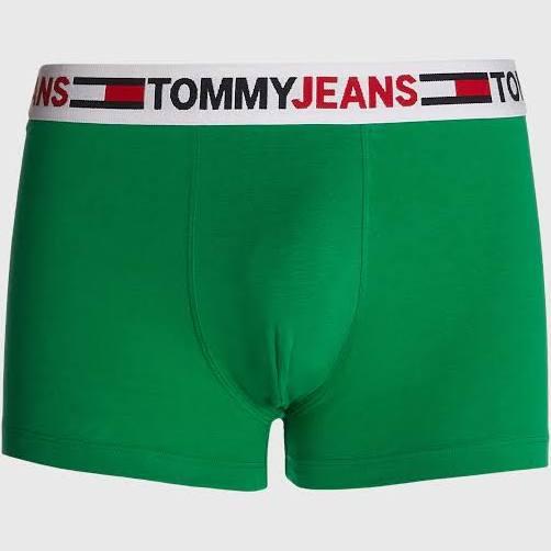 Tommy Hilfiger - Men's Green Trunks - Tommy Jeans Trunks - Size XL at The Iconic