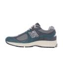 New Balance Gray & Green 2002R Sneakers