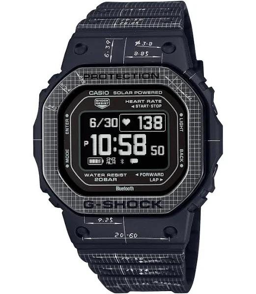 G-Shock DWH5600EX-1D G-Squad Black Multi-Sport Watch