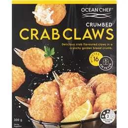 Ocean Chef Crumbed Crab Claws 300g