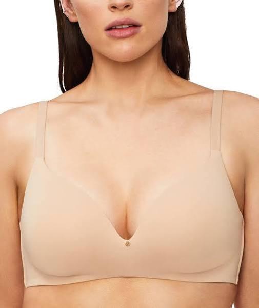 Nancy Ganz Revive Smooth Wire-free Full Cup Bra - Warm Taupe 18D BW9133 Plus Size Bra - AfterPay Available