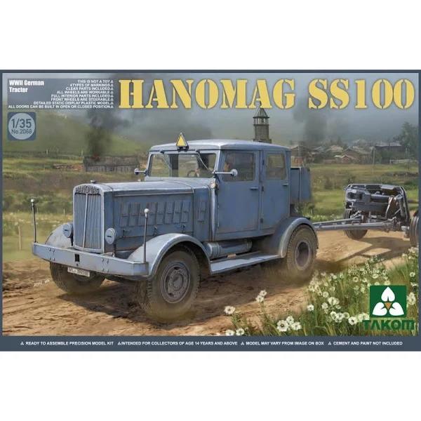 Takom: 1/35 Hanomag SS100, WWII German Tractor Model Kit