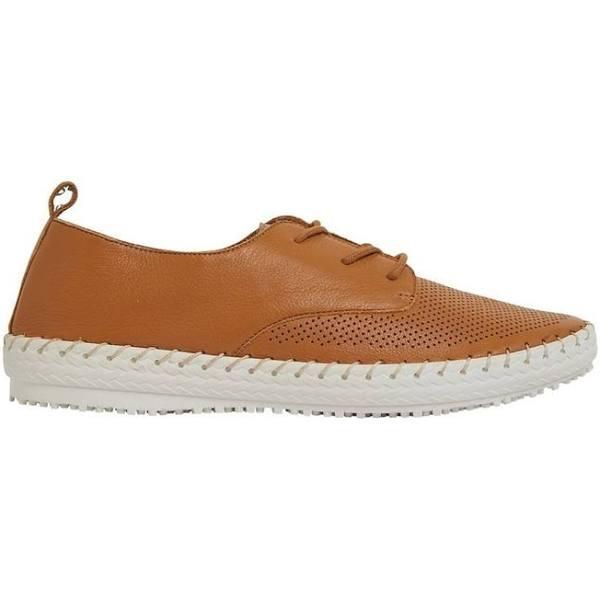 Active Flex Ripley Sneakers in Tan Leather Tan 40