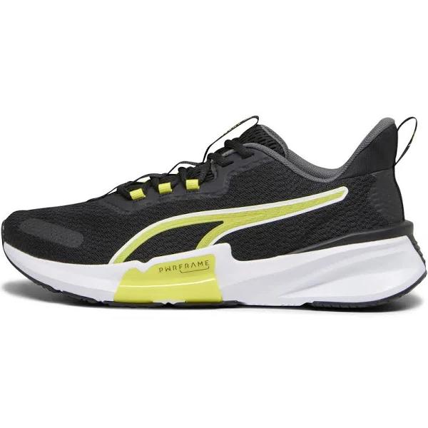 Puma PWRFrame Tr 2 Mens Training Shoes Black/Yellow US 12