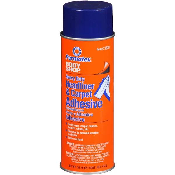 Permatex Heavy Duty Headliner & Carpet Adhesive Aerosol 474g - 27828