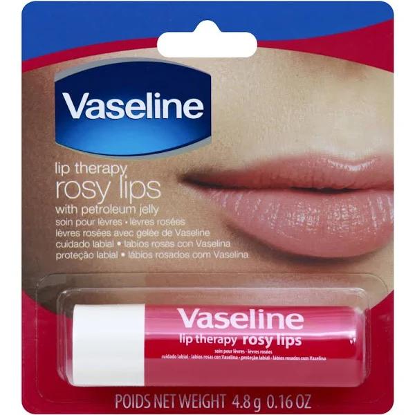 Vaseline Lip Therapy Rosy Lips | Lip Balm with Petroleum Jelly For