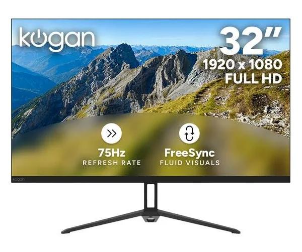 ​​​​Kogan 32" Full HD 75Hz FreeSync Monitor (1920 × 1080)