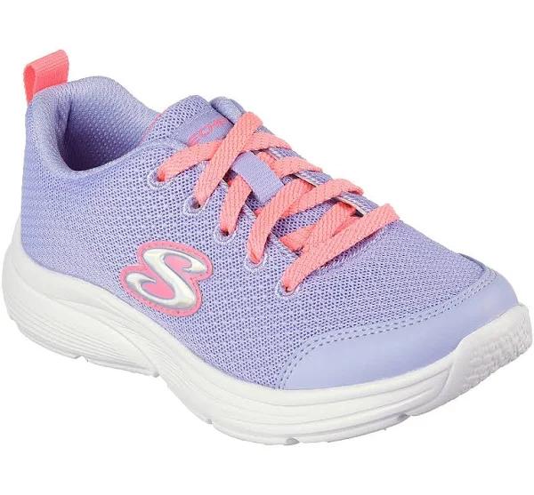 Skechers Kids' Wavy Lites - Blissful Wish Periwinkle Size 12 Unisex US | AfterPay Available