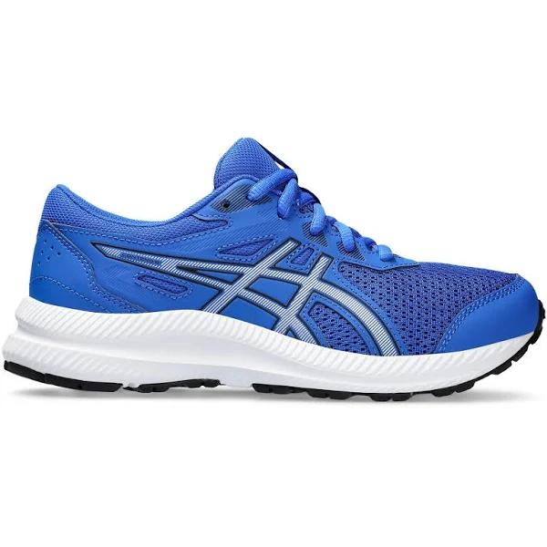 ASICS Contend 8 GS Kids Running Shoes Blue/Silver US 5