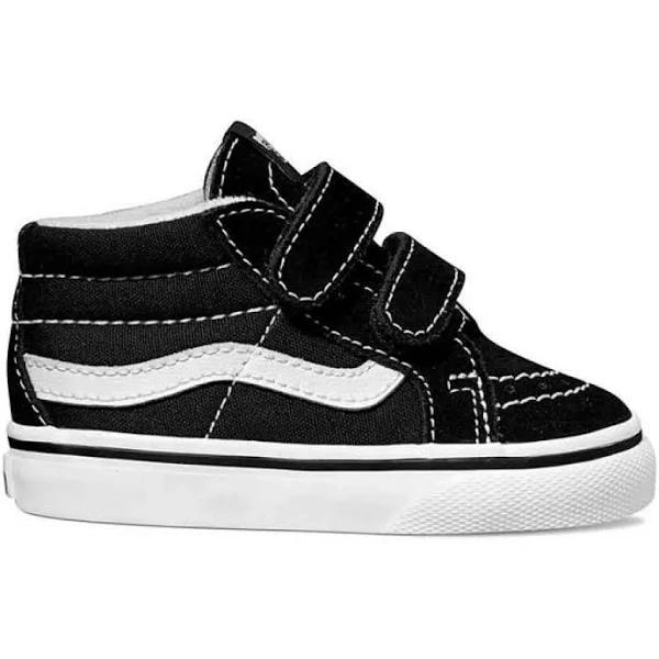 VANS Td Sk8-Mid Reissue V Black/True White Sneakers - 25