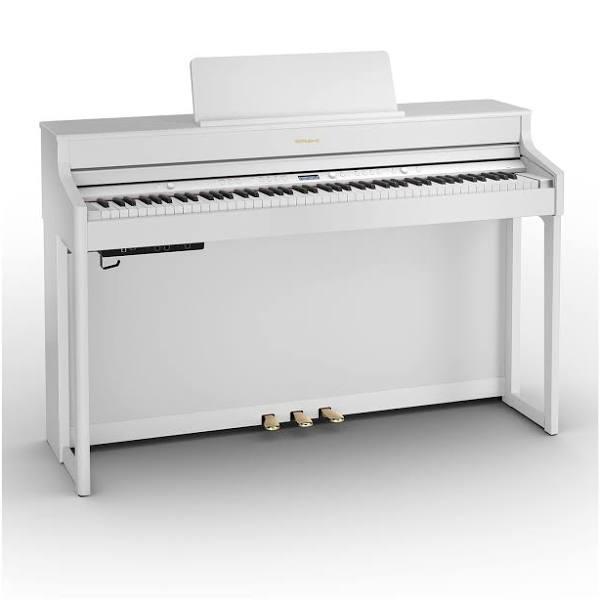 Roland HP702 Digital Piano With Piano Bench White WH/WE