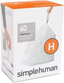 simplehuman Code H Custom Fit Bin Liners 3 x 20pk CW0258