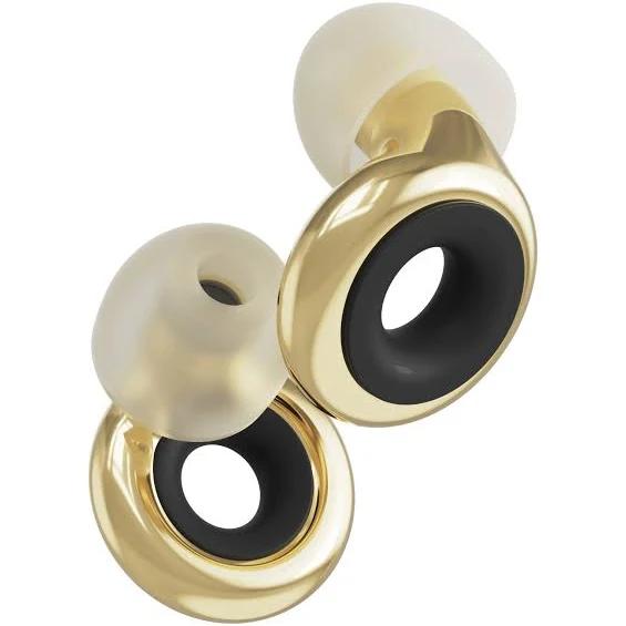 Loop Experience Plus Earplugs - Gold - Up To 18dB Noise Reduction + Extra 5db with Loop Mute. Ideal For Festivals, Concerts & Live Events