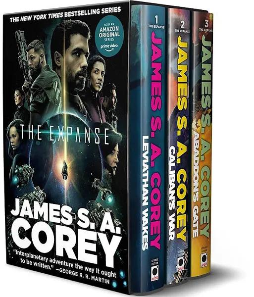 The Expanse Hardcover Boxed Set: Leviathan Wakes, Caliban's War, Abaddon's Gate