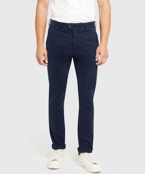 Oxford Men's Luka Stretch Organic Cotton Pants - Classic Blue - 78