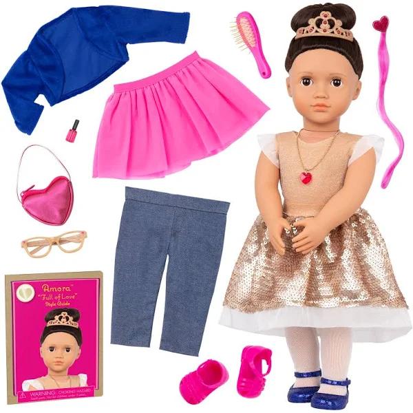 David Jones Our Generation Doll, Amora & Accessories Gift Set Toy