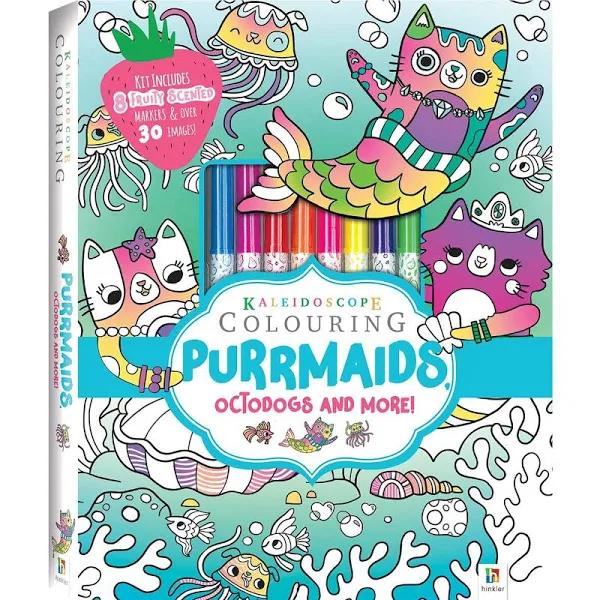 Kaleidoscope Colouring: Purrmaids, Octodogs and More