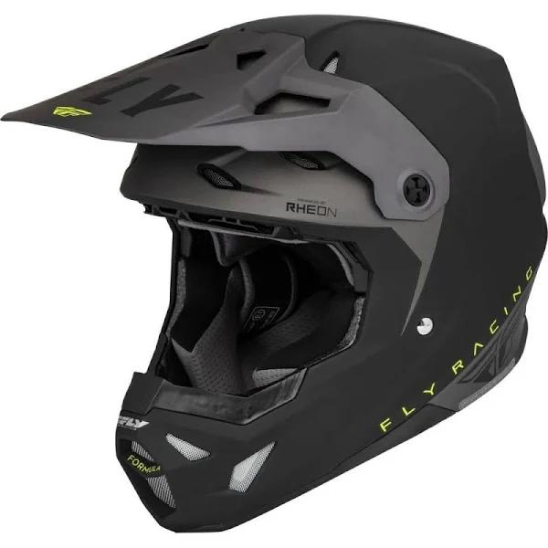 Fly Racing Formula CP Slant Helmet - Black/Grey - M