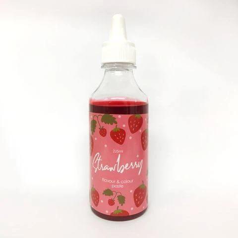 Cake Craft | Strawberry | Flavour & Colour Paste | 225ml