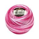 DMC Perle 5 Cotton #604 Light Cranberry 10g Ball 45m