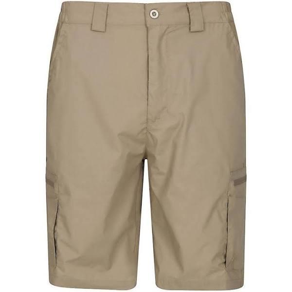 Mountain Warehouse Mens Trek Cargo Shorts Beige 36R