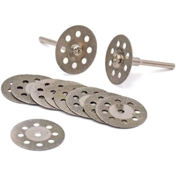 Dremel Accessories 10pcs Diamante Discs Mini Circular Saws For Cutting 30mm - Pack of 1 - Standard - AfterPay & zipPay Available