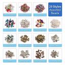 Jewelry Making Kit, 1960 Pcs Jewelry Making Supplies Includes Jewelry Beads, Instructions, Findings, Wire For Bracelet, Necklace, Earrings Making