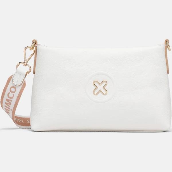 Mimco Bay Crossbody Bag in White