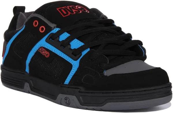 DVS Comanche Shoes (black blue red nubuck)